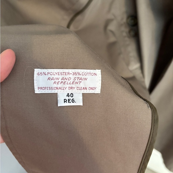 Men’s Vintage Christian Dior Monsieur Trench Coat (40R) - Picture 7 of 8